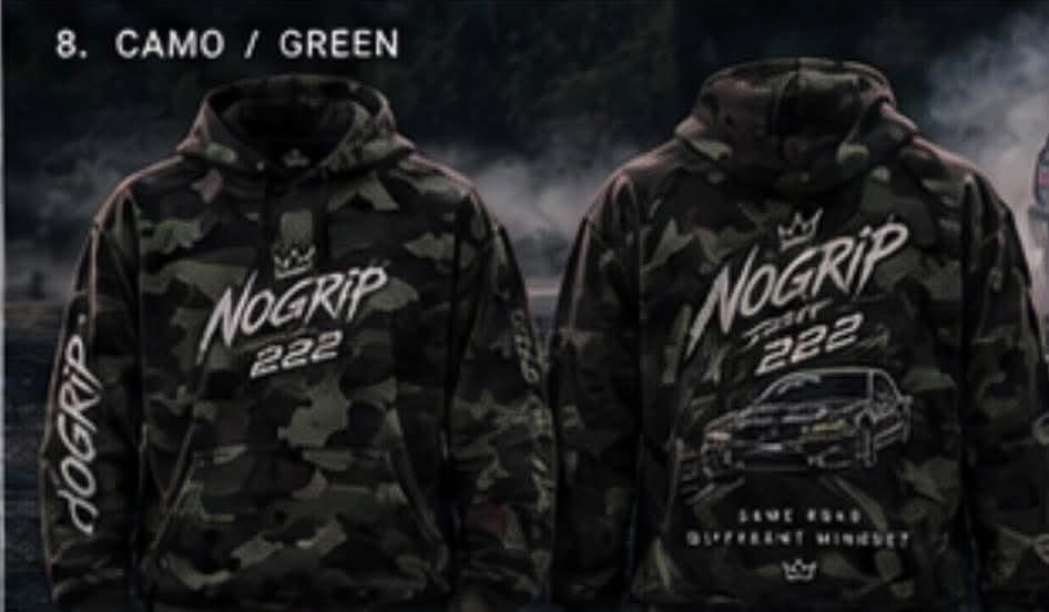 NoGrip 222 camo kapuutsiga pusa