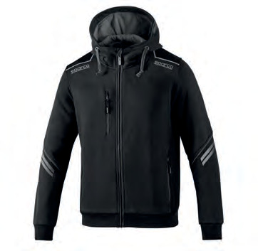 Sparco TECH HOODED FULL ZIP COLORADO must / hall
