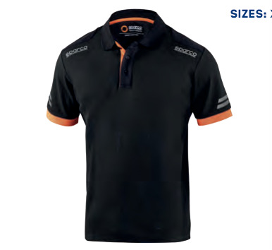 Sparco TECH POLO toledo must / oranž