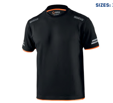Sparco TECH T-SHIRT tucson must / oranž