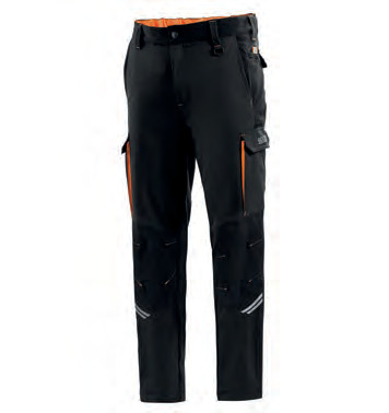 Sparco TECH TROUSERS oregon must / oranž