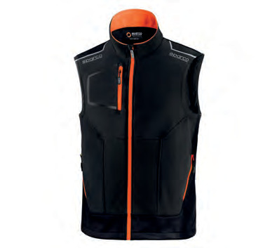 Sparco TECH LIGHT VEST ILLINOIS must / oranž