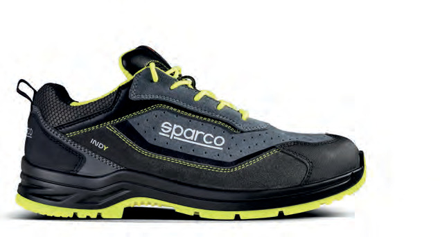 Sparco TEXAS ESD S1PS SR FO LG tumehall / fluorokollane