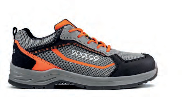 Sparco PATO ESD S1PS SR FO LG hall / fluorooranž