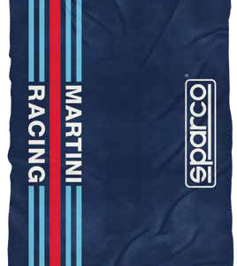 Sparco FLEECE PLAID REPLICA THROW Martini Racing